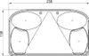 Ersatzglas für die Fristom FT-088 KPPM Rückleuchte, rechts Produktbild-Vorschau 2