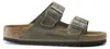 Birkenstock 1019313 dámske zelené šľapky – široký strih Náhľad obrázku produktu 4