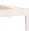 vidaXL Postel z masivu borovice 180x200 cm bílá Náhled obrázku produktu 6