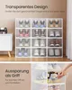 Schuhboxen, 12er Set, durchsichtig, aus Kunststoff, mit Produktbild-Vorschau 7