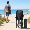 3er-Set Faltstuhl Strandstuhl Campingstuhl - Angelstuhl & Produktbild-Vorschau 6