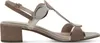 MARCO TOZZI Damen Sandale Textil Sandalette Metallic Produktbild-Vorschau 14
