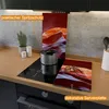 Wallario Herdabdeckplatte aus Glas, Größe 60 x 52 cm Produktbild-Vorschau 3