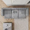 Masseno Ecksofa SARMO P mit Schlaffunktion U-Form, Sofa mit Produktbild-Vorschau 3