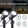 2x zahradní reflektor LED zemní hrot IP44 venkovní Náhled obrázku produktu 6