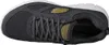 A top-down view of a gray Skechers sneaker with gold accents. Anteprima dell’immagine prodotto