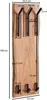 WOHNLING Design Wandgarderobe Akazie Massivholz / Metall Produktbild-Vorschau 3