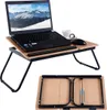COSTWAY Laptoptisch klappbar, Arbeitstisch 4-Fach Produktbild-Vorschau 1