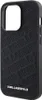 A black Karl Lagerfeld iPhone 15 Pro case with embossed branding. Anteprima dell’immagine prodotto