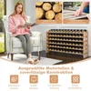 GOPLUS Weinregal stapelbar, Flaschenregal mit 6 Ebenen für Produktbild-Vorschau 5