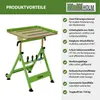 mobiler Schweißtisch höhenverstellbar 77-92 cm klappbar Produktbild-Vorschau 9