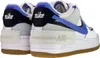 A close-up rear view of two Nike Air Force 1 Shadow sneakers. Podgląd zdjęcia produktu