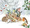20 Servietten Winter Treat - Wintertiere teilen sich das Produktbild-Vorschau 1