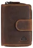 GREENBURRY Geldbörse Vintage Zip Wallet Brown braun Produktbild-Vorschau 1