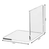 Buchstütze Acrylglas 100x100x100mm / Buchaufsteller / Regal Produktbild-Vorschau 2