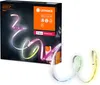 A product box for LEDVANCE outdoor smart lighting strip, with the product itself shown coiled next to it. Produktbild-Vorschau