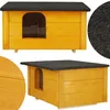 Springos® Casetta in legno per cani 54x39x30 Cm Casetta per Anteprima dell’immagine prodotto 8