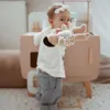 Kinderküche aus Holz – Retro-Design, rosa, inkl. Zubehör & Produktbild-Vorschau 6