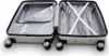 An open suitcase with its interior visible, showing straps and compartments. Produktbild-Vorschau