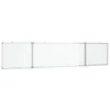 vidaXL Składana tablica magnetyczna 200x40x1,7 cm aluminium Podgląd zdjęcia produktu 1