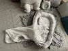 PUSTELBLUME/ MINKY Grau Babynestchen Unterlage 5 Tlg SET Produktbild-Vorschau 2
