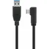 USB 3.2 Gen 1 Kabel, USB-A Stecker > USB-C Stecker 90° Produktbild-Vorschau 5