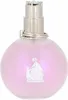 A close-up studio shot of a pink perfume bottle with a silver cap. Podgląd zdjęcia produktu