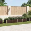 vidaXL Zahradní zvýšený záhon hnědý 320 x 80 x 45 cm Náhled obrázku produktu 2