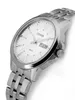A close-up studio shot of a silver Citizen watch with a white face. Anteprima dell’immagine prodotto