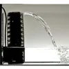A black aquarium filter is shown submerged in water, with a stream of water being pumped out. Anteprima dell’immagine prodotto