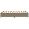 Bettgestell ohne Matratze Taupe 140x190 cm Stoff Produktbild-Vorschau 5