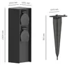 Prise électrique Ledvion, indice de protection IP44, noire, Voir les images du produit 9