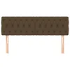 The Living Store Kopfteile 2 Stk. Dunkelbraun 72x7x78/88 cm Produktbild-Vorschau 3