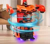 Auto Robot 2in1 RC-auto met licht geluid afstandsbediening Productafbeelding-voorbeeld 4