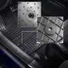 Dywanik kierowcy gumowy czarny do: Audi A4 B8 2007-2015 Podgląd zdjęcia produktu 4