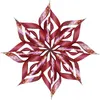 URSUS Designsterne Paper Stars "Ornament", rot Produktbild-Vorschau 2
