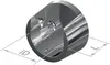 Skriňové trubkové ložisko 11069 Ku.silverf.Wm.D.20mm PG Náhľad obrázku produktu 1