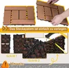 Izrielar WPC Terrassenfliesen, 30x30 cm, 55er Spar Set für Produktbild-Vorschau 3