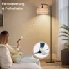 Lampadaire en rotin Boho à intensité variable avec ampoule Voir les images du produit 7