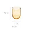Niedriger becher "paol eau" 31cl gelb - SG Secret de Produktbild-Vorschau 3