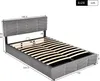 Polsterbett,Doppelbett,hydraulisches Produktbild-Vorschau 7