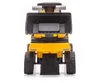 Front view of a yellow toy loader. Náhled obrázku produktu