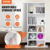 Armoire de rangement média VEVOR, étagère DVD 5 couches Voir les images du produit 2