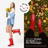 Ladeheid Damen Gummistiefel LA-967 (Rot/Schwarz, 38 EU) Produktbild-Vorschau 5