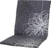 A chair cushion with a floral pattern on a white background. Produktbild-Vorschau