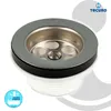 A close-up studio shot of a sink drain assembly. Produktbild-Vorschau