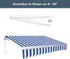 Wolketon manuelle Gelenkarmmarkise, Aluminium Gelenkarm Produktbild-Vorschau 6