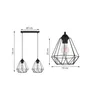 Deckenleuchte Diamond Loft Edison Retro Produktbild-Vorschau 7