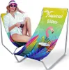 Leżak plażowy Składane krzesło Przenośne krzesło ogrodowe + Podgląd zdjęcia produktu 1