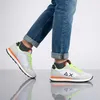 SUN68 Tom Fluo - Herren Sneakers Schuhe Weiß Z36102-01 , EU Produktbild-Vorschau 5